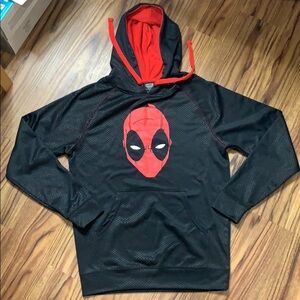 Marvel “Deadpool” Black Hoodie Men (Medium)